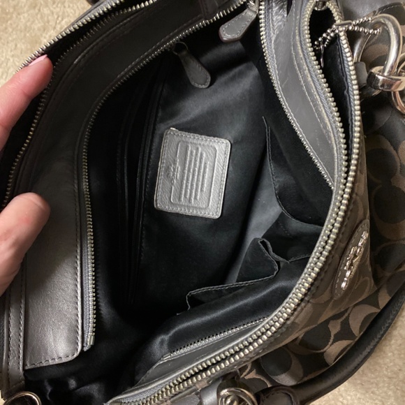 Grey Coach Purse - Picture 4 of 4